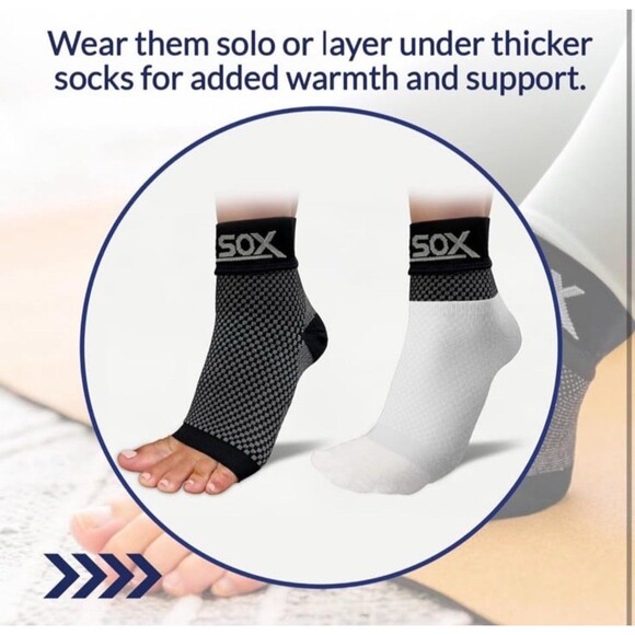 SB SOX Plantar Fasciitis Compression Socks  - for All Day Wear - Picture 2 of 9